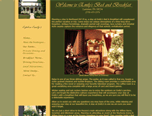 Tablet Screenshot of emilysbedandbreakfast.com